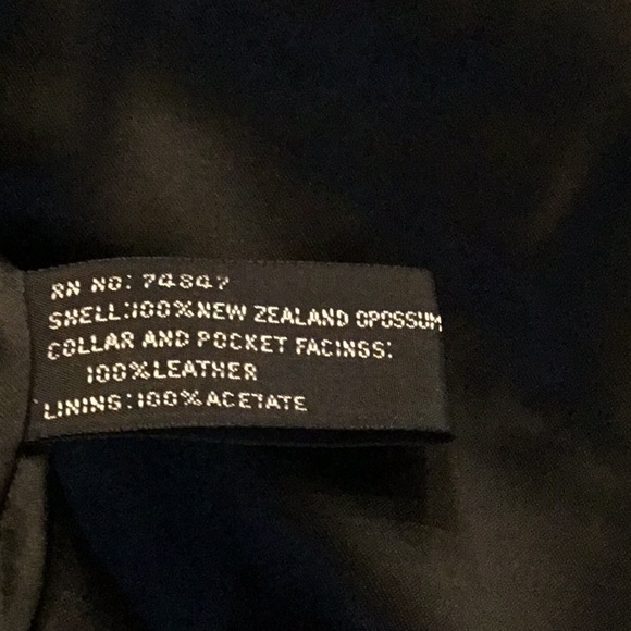 Marc By Andrew Marc Opossum Vest - Picture 5 of 6